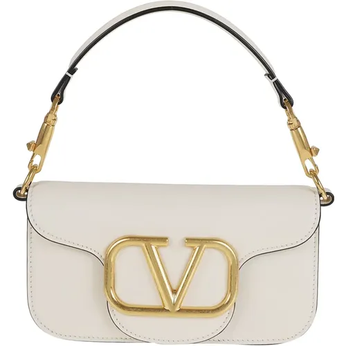 Ivory Shoulder Bag Loco , female, Sizes: ONE SIZE - Valentino Garavani - Modalova