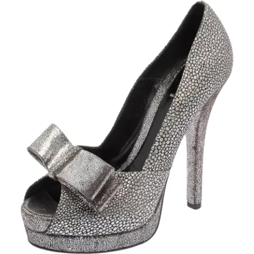Pre-owned Fabric heels , female, Sizes: 5 UK - Fendi Vintage - Modalova