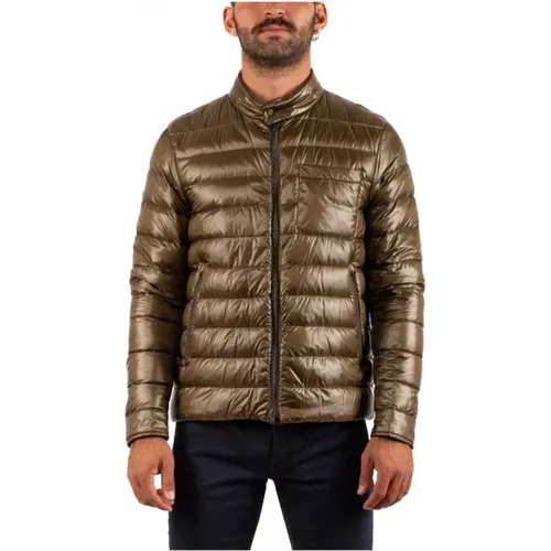 Men`s Blouson Jacket , male, Sizes: 2XL, 3XL, L, XL - Herno - Modalova