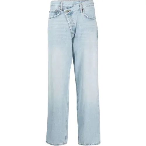 Criss Cross Denim , female, Sizes: W28 - Agolde - Modalova