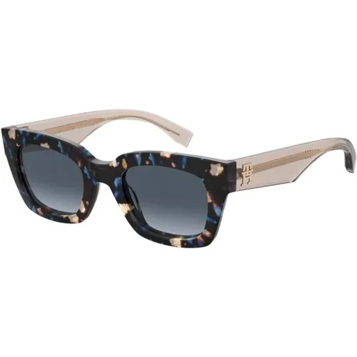 Nude Frame Sunglasses , unisex, Sizes: 51 MM - Tommy Hilfiger - Modalova