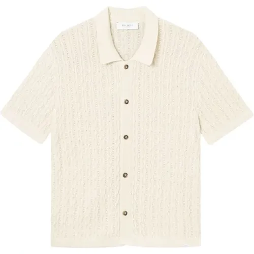 Knitted Shirt for Men , male, Sizes: L, XL - Les Deux - Modalova