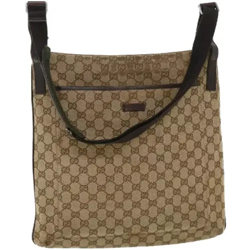 Pre-owned Canvas gucci-bags , female, Sizes: ONE SIZE - Gucci Vintage - Modalova