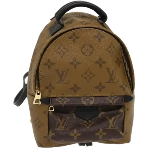 Pre-owned White Canvas Louis Vuitton Palm Springs , female, Sizes: ONE SIZE - Louis Vuitton Vintage - Modalova