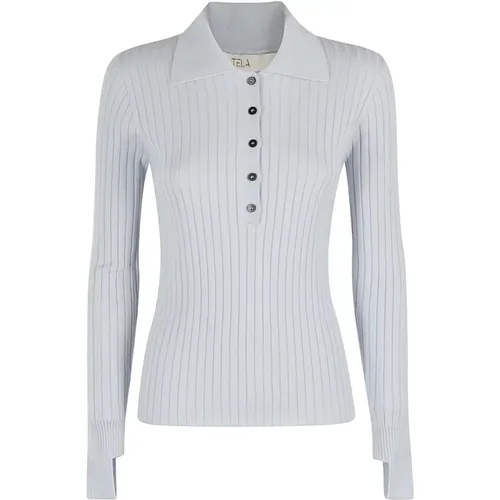 Stylisches Urban Shirt , Damen, Größe: S - Tela - Modalova