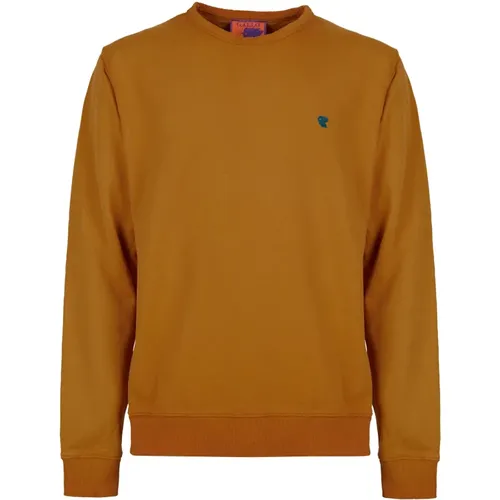 Gelbes Crew-Neck Sweatshirt GALLO - Gallo - Modalova