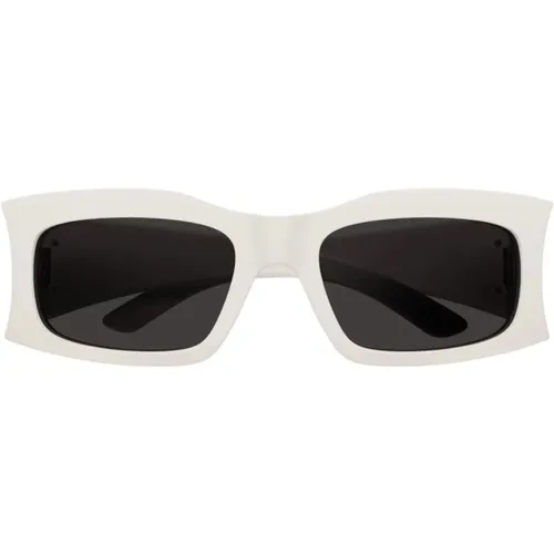 Damen Sonnenbrille mit quadratischem Acetatrahmen,Trendige Rechteckige Sonnenbrille - Balenciaga - Modalova