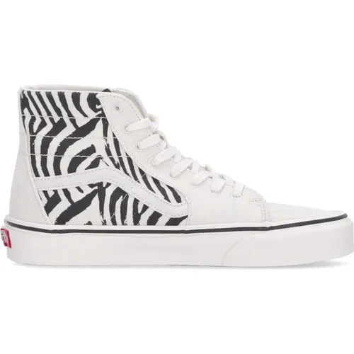 Zebra High-Top Sneaker Lace-Up , Herren, Größe: 43 EU - Vans - Modalova