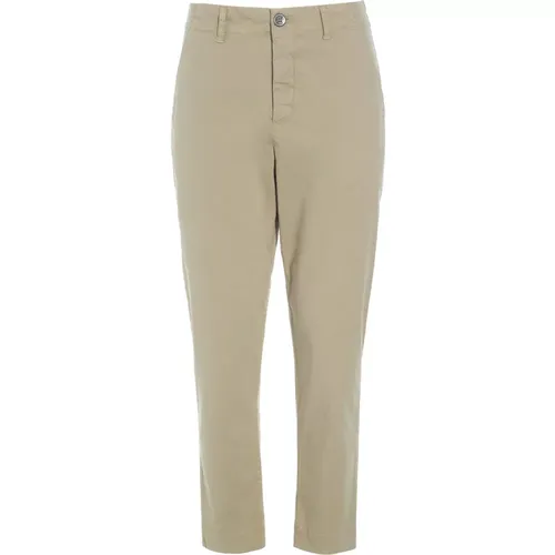 Classic Slim Fit Trousers Desert , female, Sizes: XS, L, 2XL, XL - Bitte Kai Rand - Modalova