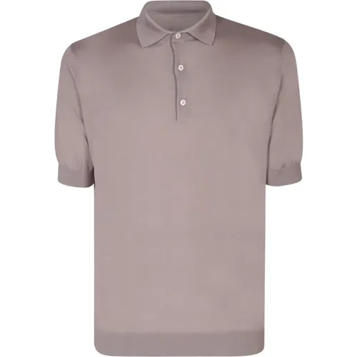 Cotton polo shirt by , male, Sizes: M, XL, L - Lardini - Modalova