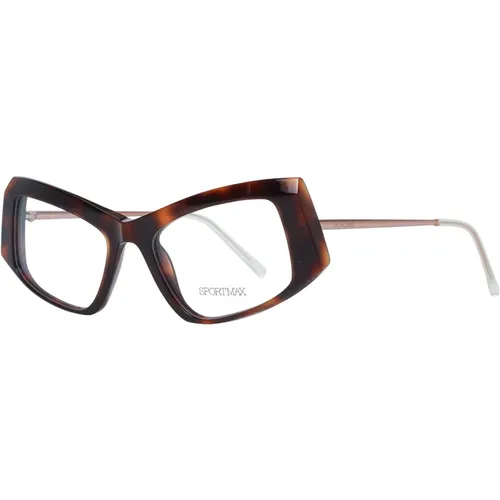 Braune Damen Optische Brillen - SPORTMAX - Modalova