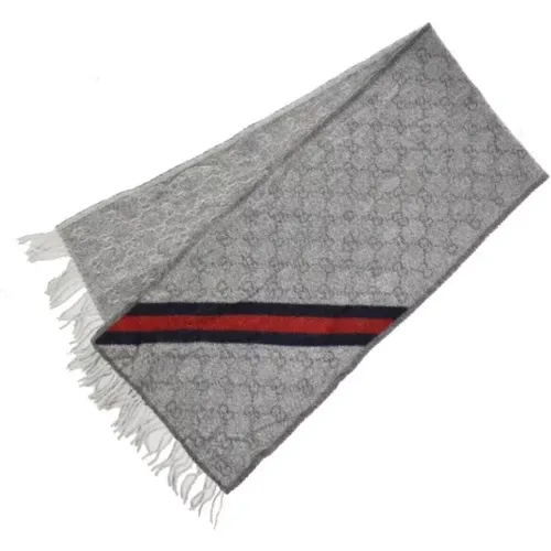 Pre-owned Wool scarves , female, Sizes: ONE SIZE - Gucci Vintage - Modalova