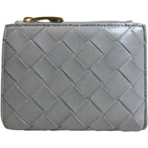 Pre-owned Leather wallets , female, Sizes: ONE SIZE - Bottega Veneta Vintage - Modalova