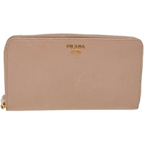 Pre-owned Leather wallets , female, Sizes: ONE SIZE - Prada Vintage - Modalova