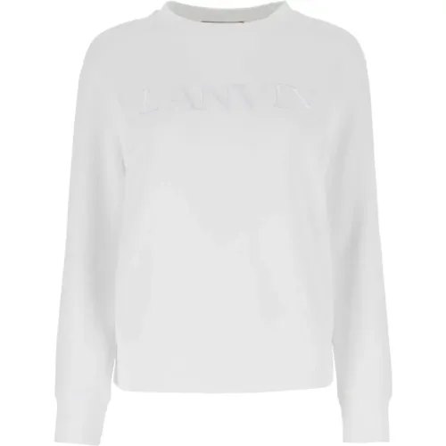 Weißer Baumwoll-Sweatshirt Lanvin - Lanvin - Modalova
