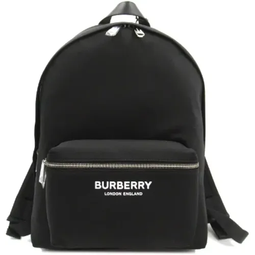 Pre-owned Nylon backpacks , female, Sizes: ONE SIZE - Burberry Vintage - Modalova