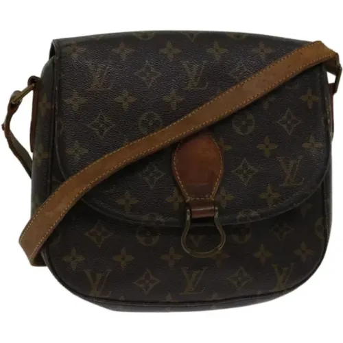 Pre-owned Canvas shoulder-bags , female, Sizes: ONE SIZE - Louis Vuitton Vintage - Modalova