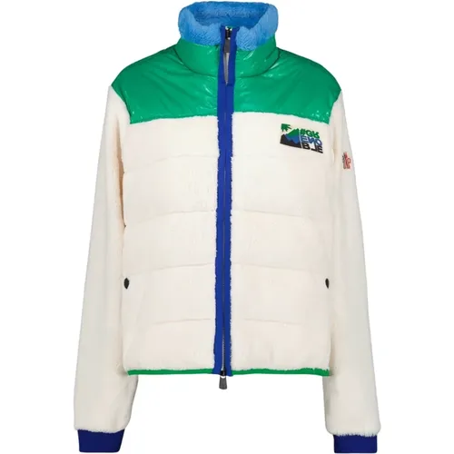 Gesteppte Fleecejacke Moncler - Moncler - Modalova