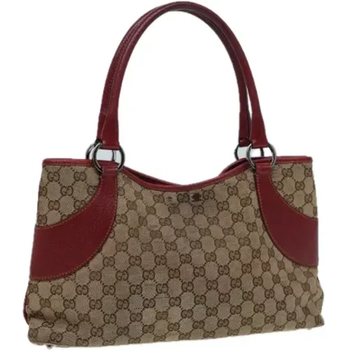 Pre-owned Canvas gucci-bags , female, Sizes: ONE SIZE - Gucci Vintage - Modalova