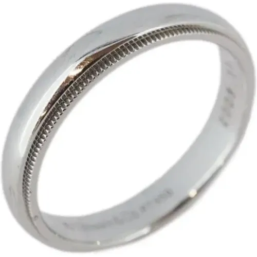 Pre-owned Platinum rings , male, Sizes: ONE SIZE - Tiffany & Co. Pre-owned - Modalova