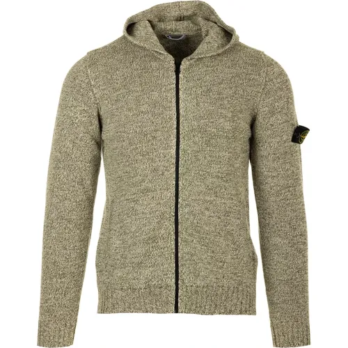 Grüne Pullover für Junioren - Stone Island - Modalova