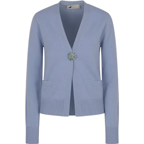 Cardigan Sweaters , female, Sizes: S, L - Blumarine - Modalova