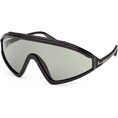 Smoke Cat Sunglasses Lorna , male, Sizes: ONE SIZE - Tom Ford - Modalova