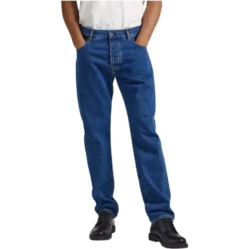 Relaxed Fit Straight Leg Jeans - 90's Inspired , male, Sizes: W38, W30, W34, W31 - Pepe Jeans - Modalova