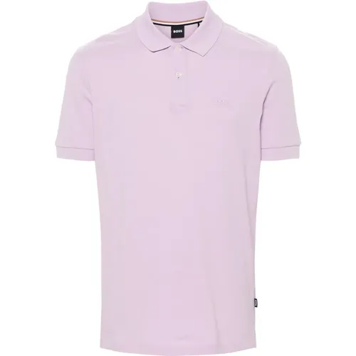Pallas polo shirt with cotton , male, Sizes: XL, 2XL - Hugo Boss - Modalova