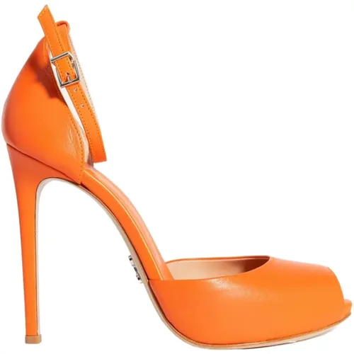 Petra Heeled Shoes , female, Sizes: 5 UK - Sergio Levantesi - Modalova
