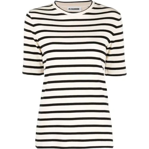 Short sleeve t-shirt , female, Sizes: L, XS - Jil Sander - Modalova