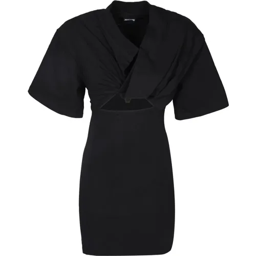 Schwarzes Kleid mit gewagtem Design , Damen, Größe: XL - Jacquemus - Modalova