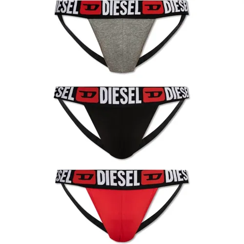 Dreierpack Jockstraps , Herren, Größe: XS - Diesel - Modalova