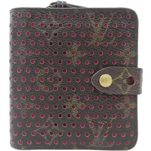 Pre-owned Canvas wallets , female, Sizes: ONE SIZE - Louis Vuitton Vintage - Modalova