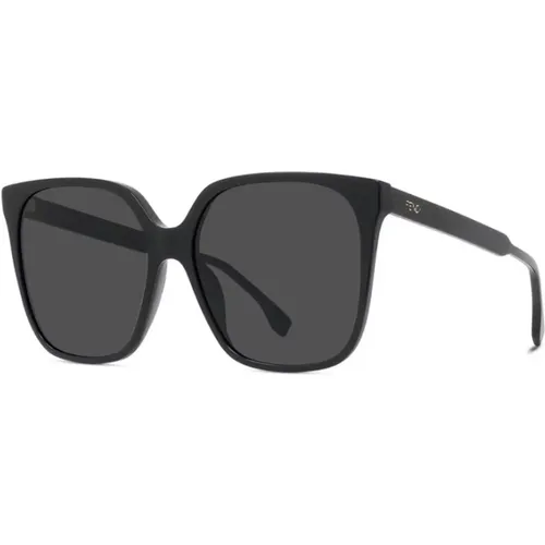 Glossy Sunglasses , male, Sizes: 59 MM - Fendi - Modalova