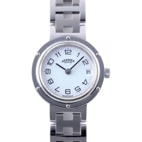 Pre-owned Metal watches , female, Sizes: ONE SIZE - Hermès Vintage - Modalova