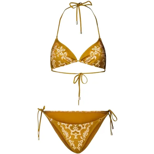 Artistic Triangle Bikini Set , female, Sizes: L - Zimmermann - Modalova