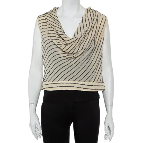 Pre-owned Silk tops , female, Sizes: M - Armani Pre-owned - Modalova