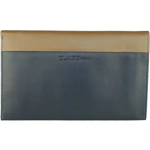 Modern Beige Leather Wallet , male, Sizes: ONE SIZE - Cavalli Class - Modalova