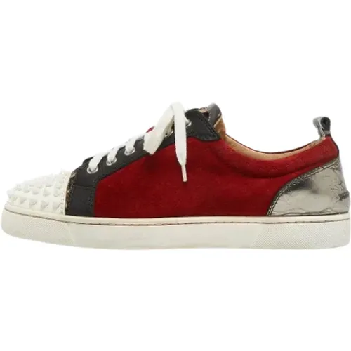 Pre-owned Leder sneakers , Herren, Größe: 41 EU - Christian Louboutin Pre-owned - Modalova