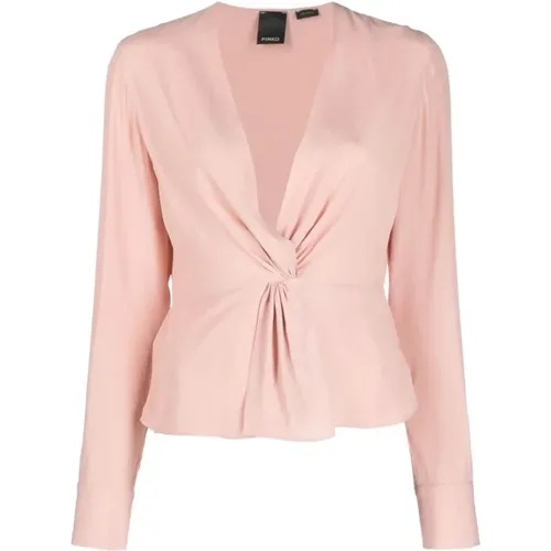 Baradero blouse , female, Sizes: L, 2XS, M, XS - pinko - Modalova