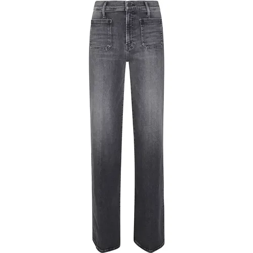 Grey Skinny Jeans Made in USA , female, Sizes: W30, W28, W29, W27 - Mother - Modalova