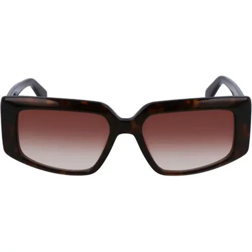 Acetate Sunglasses Rectangular Glass , female, Sizes: ONE SIZE - Liu Jo - Modalova