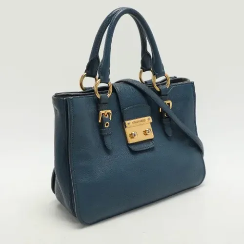 Pre-owned Leder totes - Miu Miu Pre-owned - Modalova