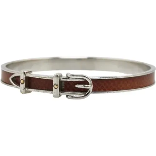 Pre-owned Metal bracelets , female, Sizes: ONE SIZE - Hermès Vintage - Modalova