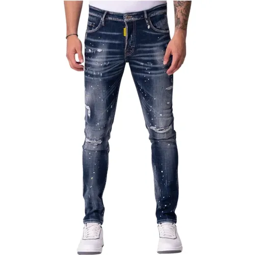 Slim-Fit Jeans for Modern Men , male, Sizes: W28, W30, W33, W38 - My Brand - Modalova