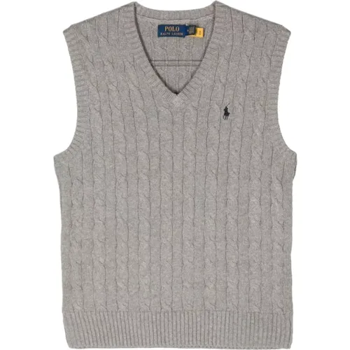 Sweaters Grey , male, Sizes: L, M - Ralph Lauren - Modalova
