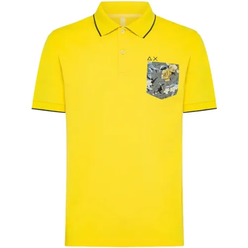 Polo , male, Sizes: M, S, L - Sun68 - Modalova