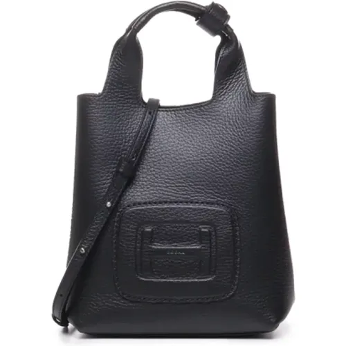 Schwarze Taschen für , Damen, Größe: ONE Size - Hogan - Modalova