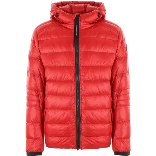 Nylon Arctic Disc Patch Coat , male, Sizes: L - Canada Goose - Modalova